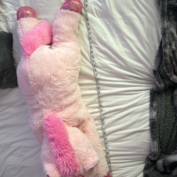 Big pink sparkly plushy unicorn 🦄 ✨💗 - Picture 2 of 2